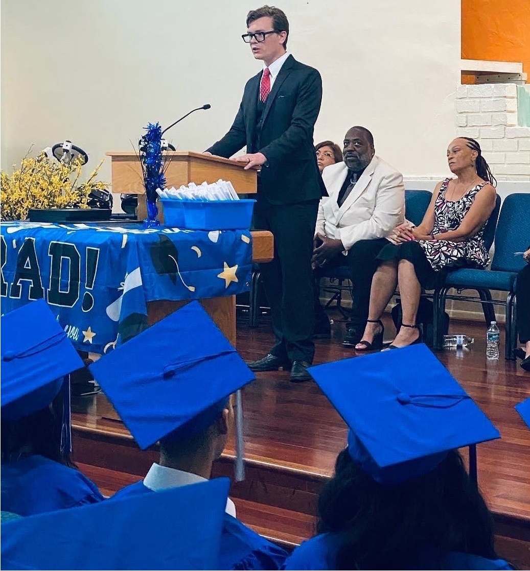 2022-05-27 Malcolm Collins Giving Commencement Address to Dade Prep Academy
